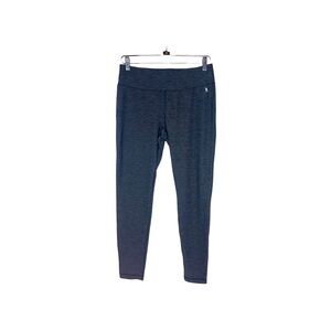 DANSKIN NOW Gray Fitted Performance Leggings with Key Pocket M